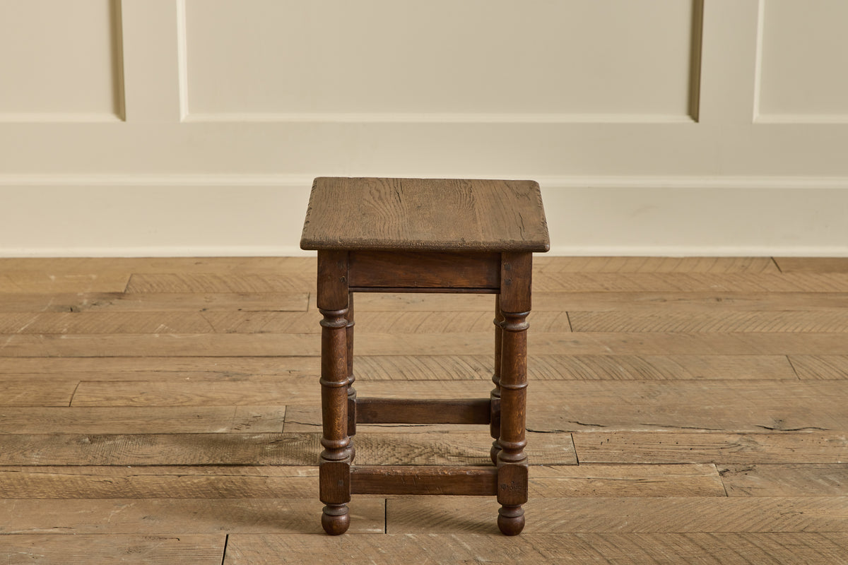 Pair of Oak Stools