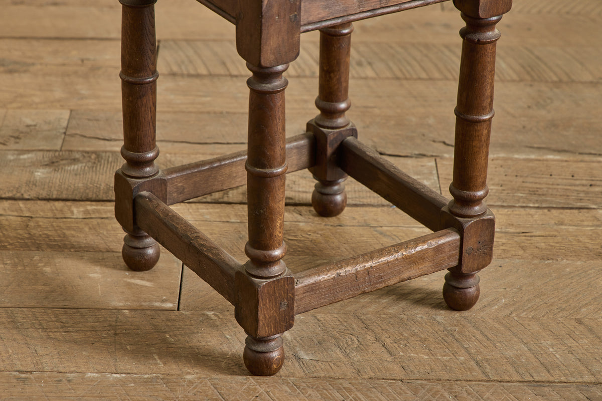 Pair of Oak Stools
