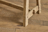 Bleached Burlwood Side Table
