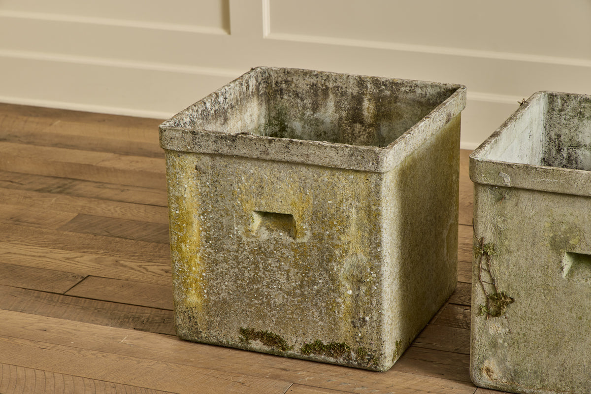 Large Willy Guhl Square Planter