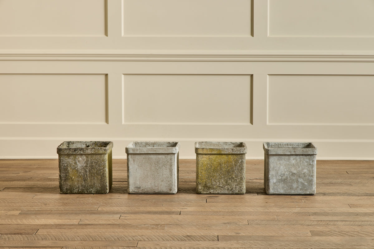 VTG SMALL WILLY GUHL SQUARE PLANTER