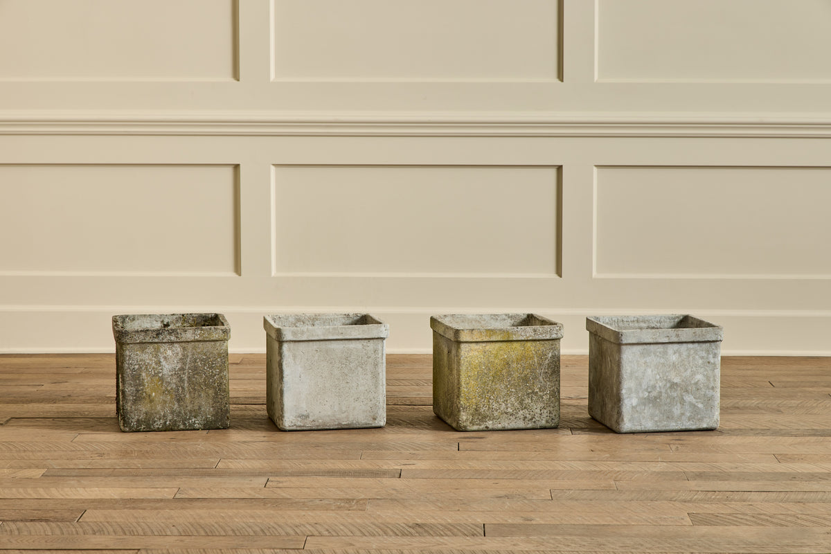 Small Willy Guhl Square Planter