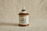 Sel Ceramic Lidded Jar