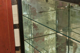 1950s Red Chinois Bar Cabinet