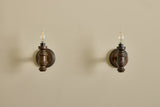 Pair of Danish Pine Wall Sconces
