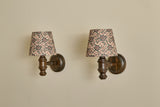Pair of Danish Pine Wall Sconces