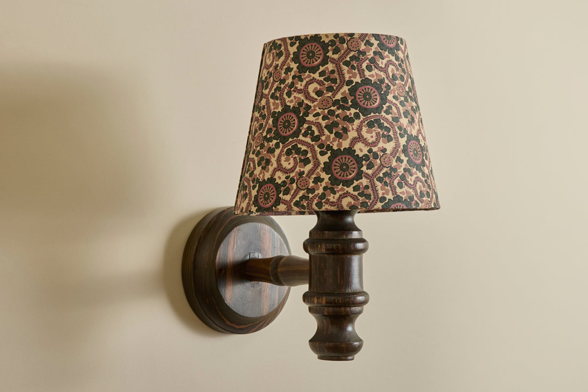Pair of Danish Pine Wall Sconces