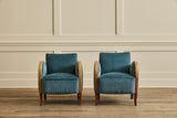 Pair of Swedish Deco Arm Chairs