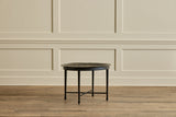 Black Papier Mache Tray Table