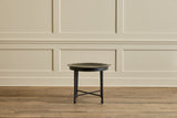 Black Papier Mache Tray Table