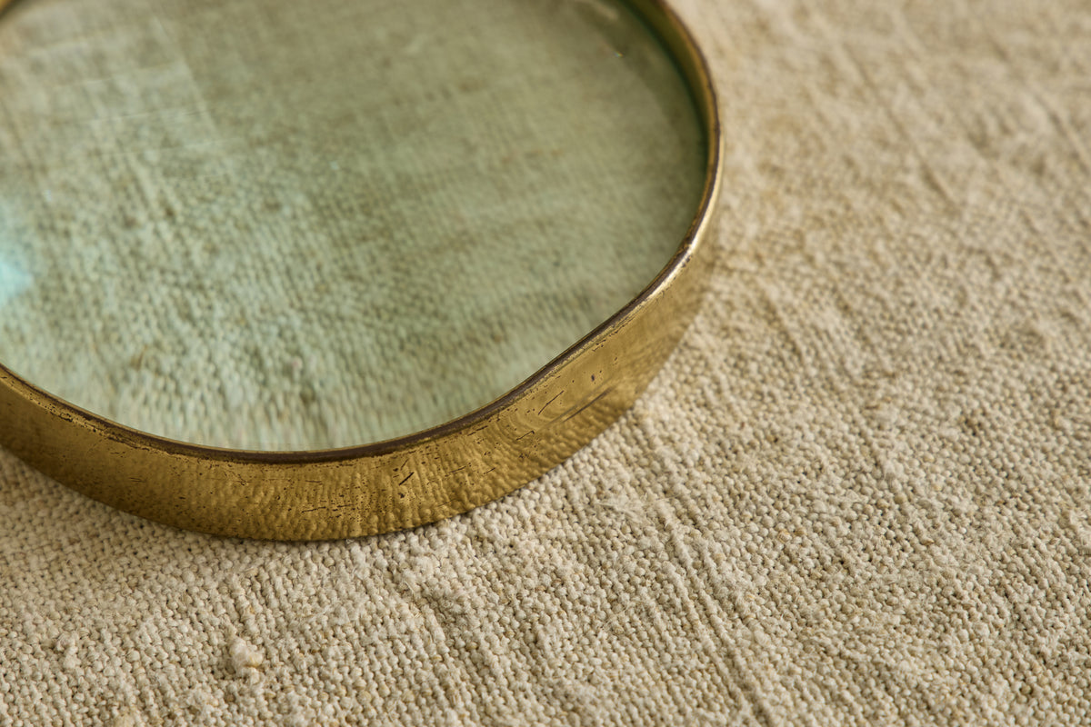 Leather Handle Magnifying Glass