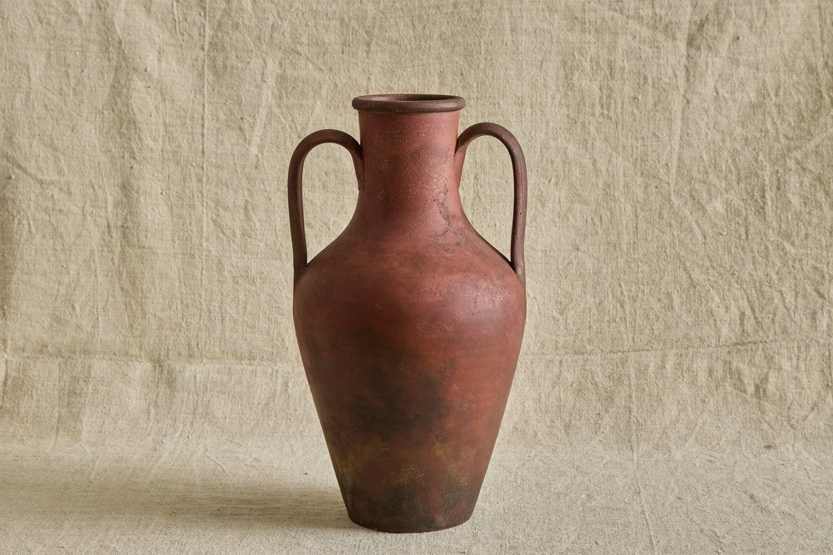 Red Terracotta Vase
