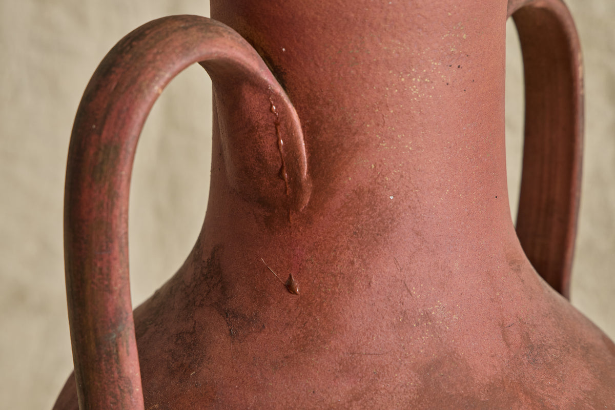Red Terracotta Vase