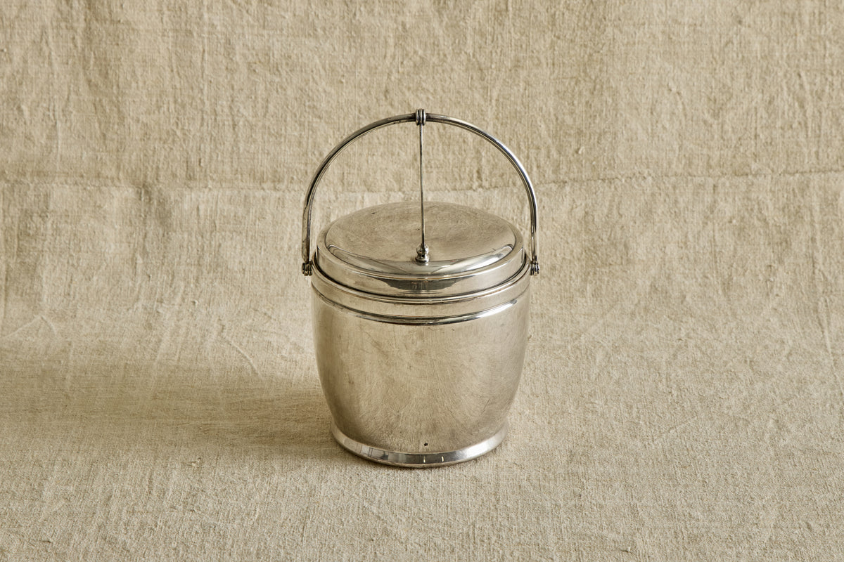 Silver Lidded Champagne Bucket