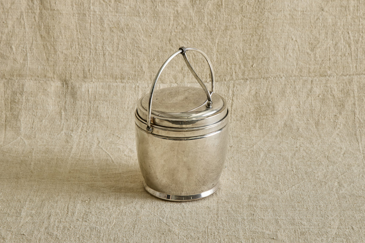 Silver Lidded Champagne Bucket