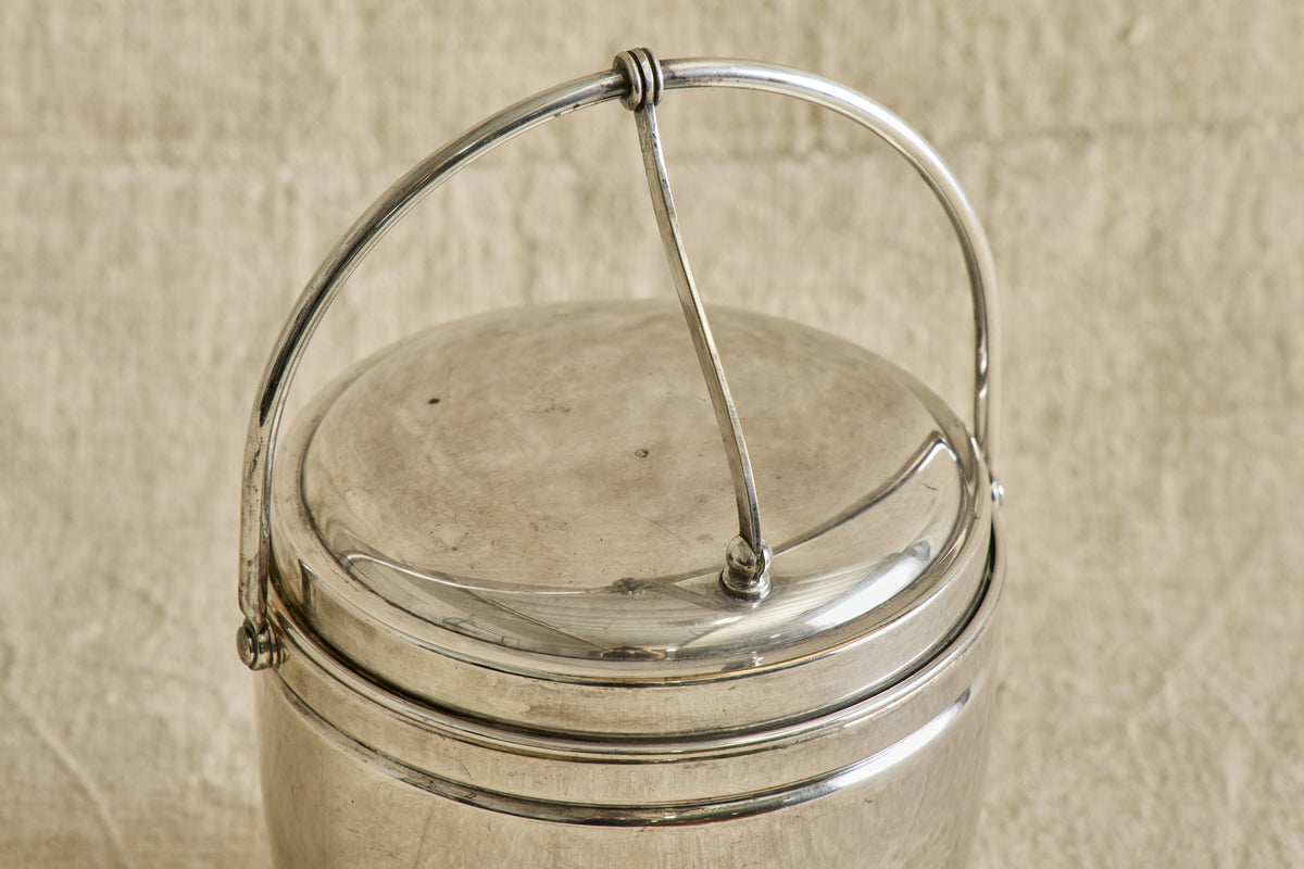 Silver Lidded Champagne Bucket
