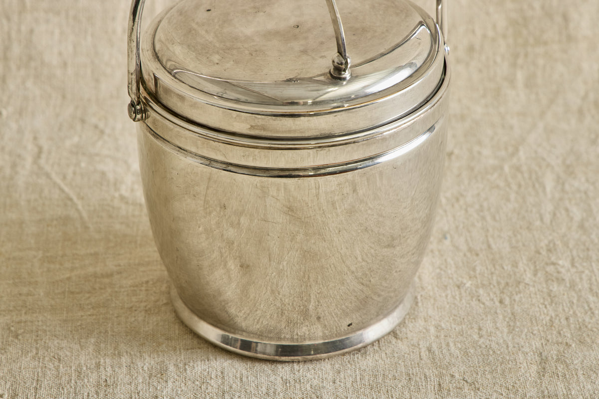 Silver Lidded Champagne Bucket