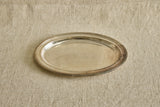 Hotel Silver Oval Tray