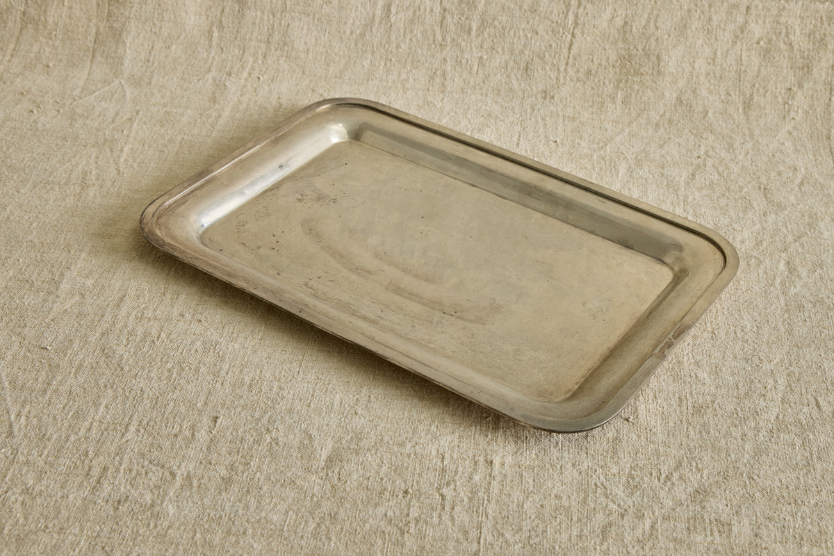 Hotel Silver Rectangular Tray