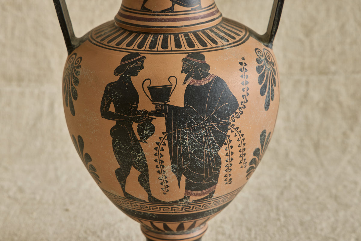 Pair of Etruscan Style Amphora Vases