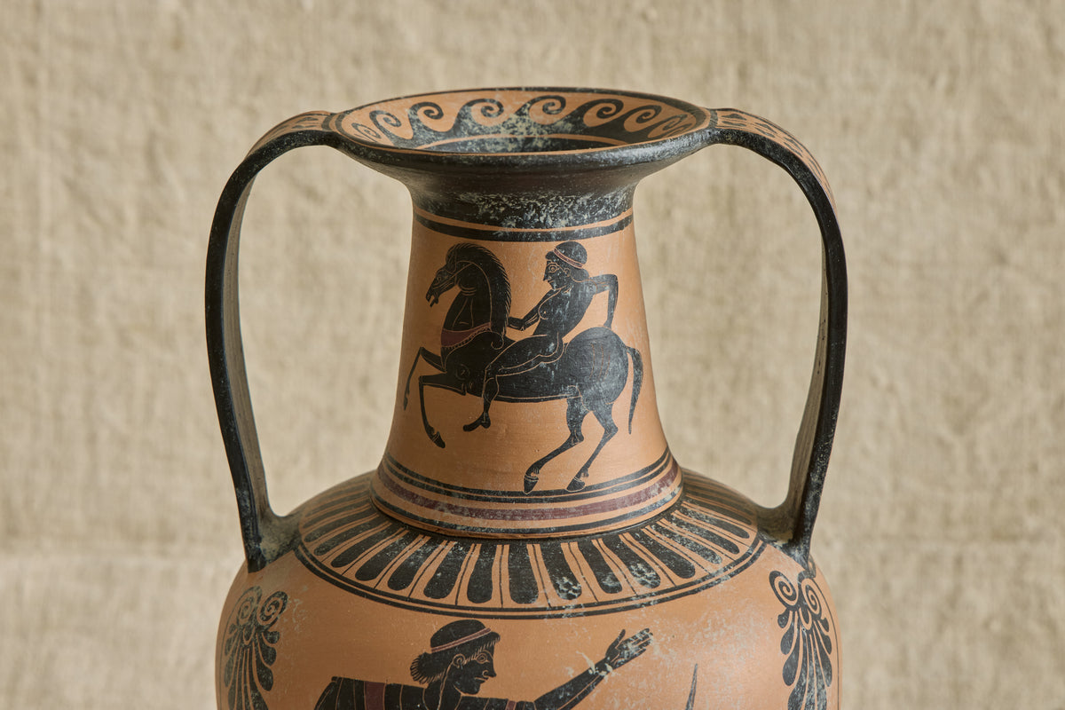 Pair of Etruscan Style Amphora Vases