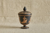 Etruscan Style Lidded Jar