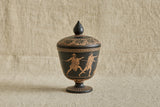 Etruscan Style Lidded Jar