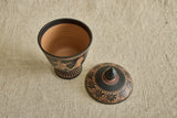 Etruscan Style Lidded Jar