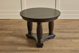 Danish Round Entry Table