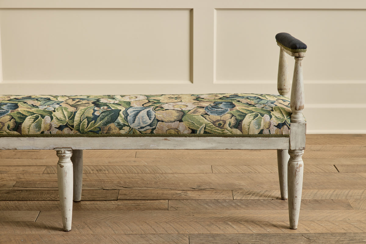 Swedish Upholstered Bench