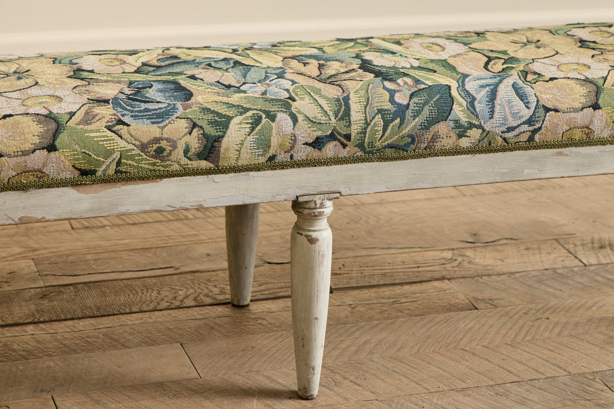 Swedish Upholstered Bench