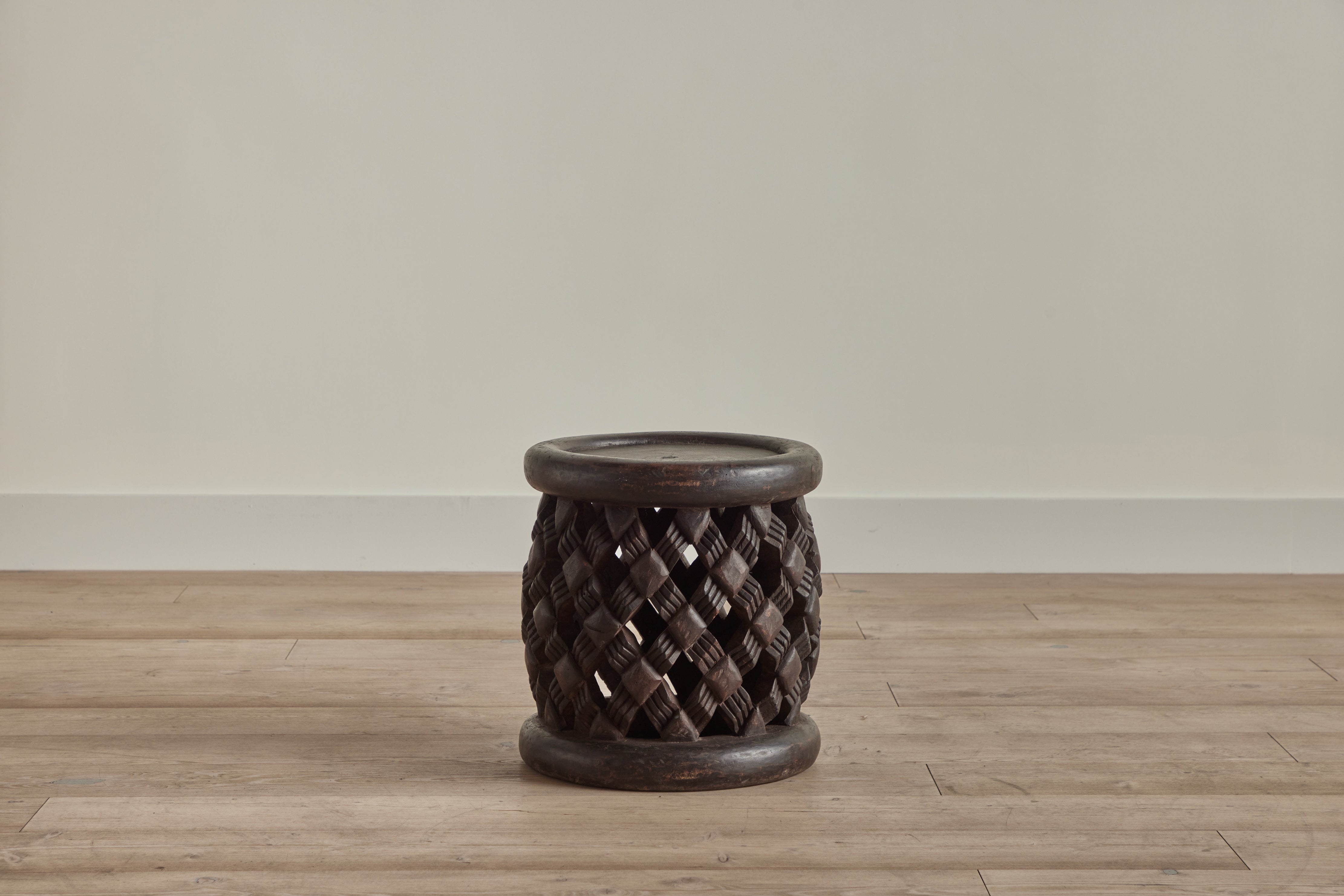 West African Wood Stool