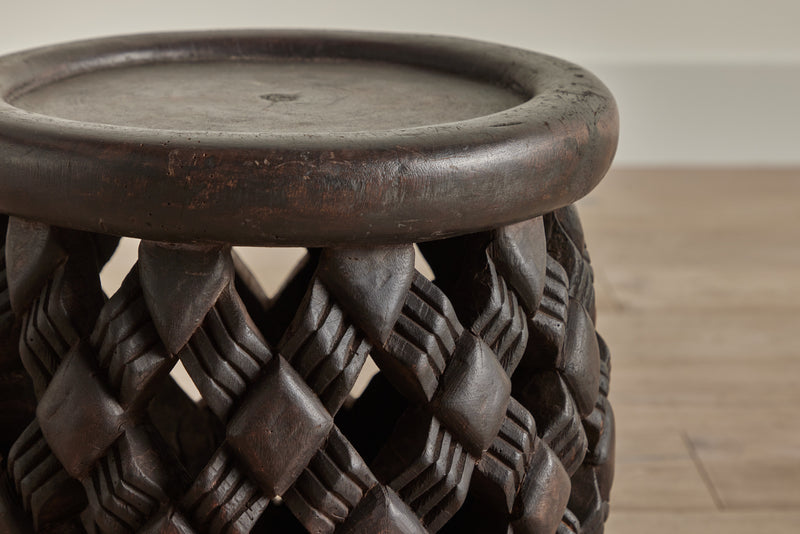 West African Wood Stool