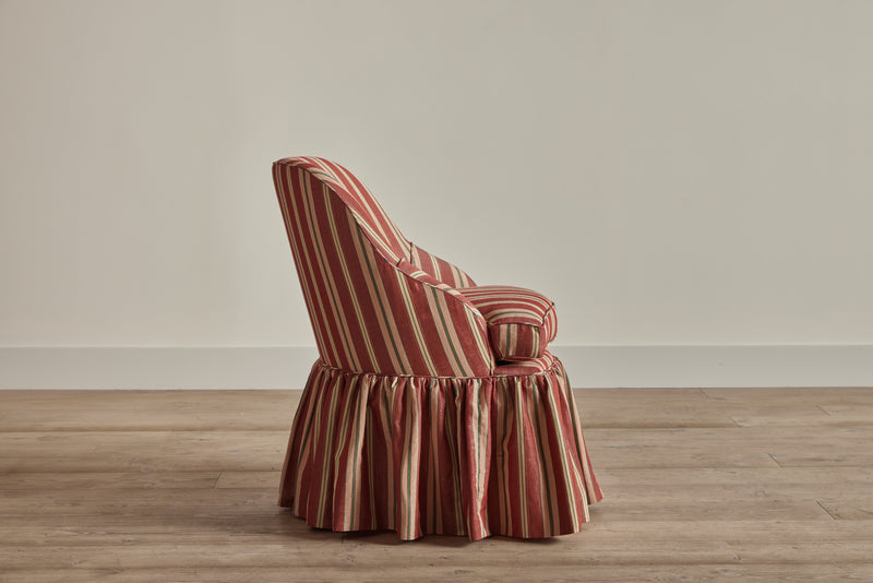 Nickey Kehoe Skirted Cove Chair - In Stock