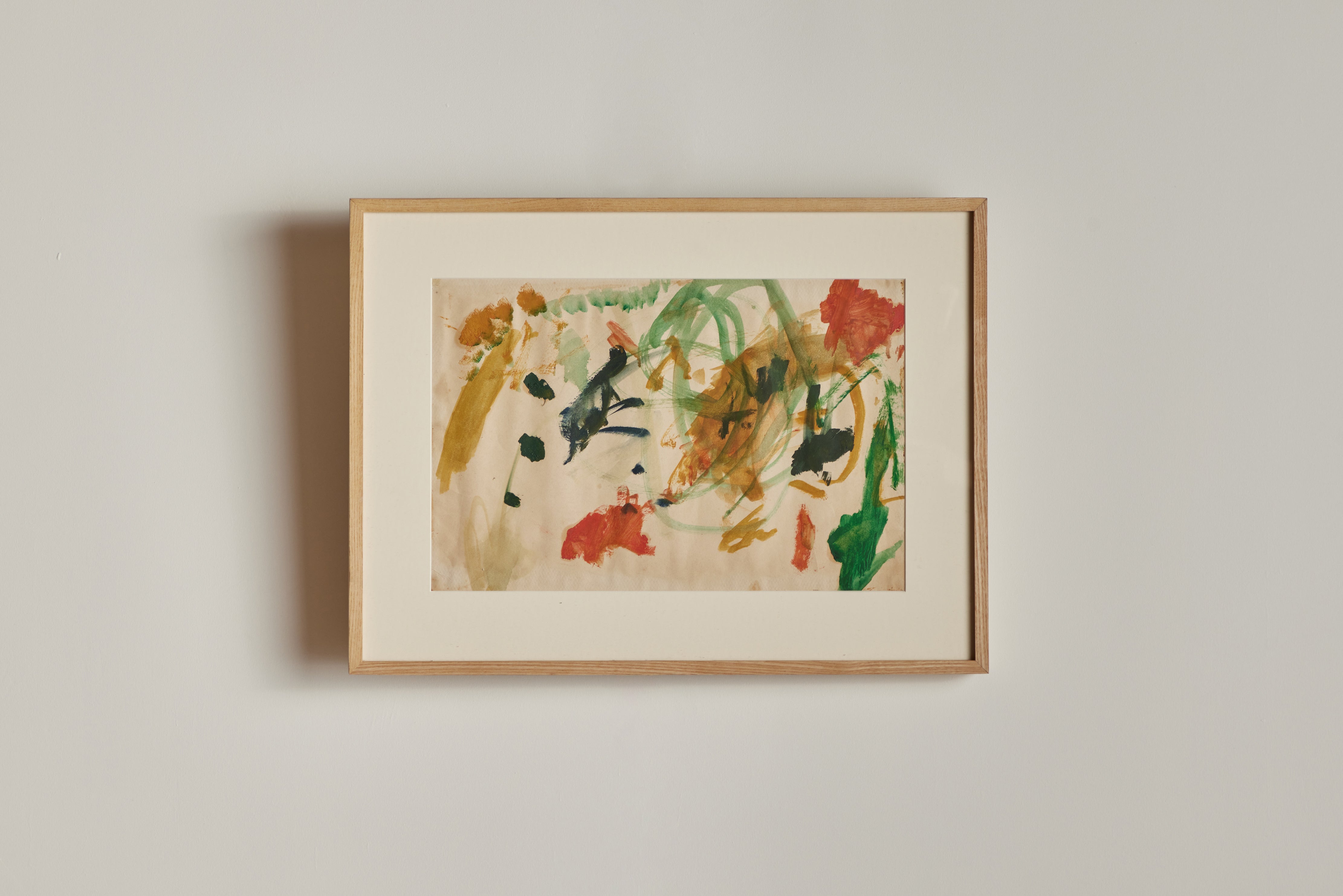 Abstract Watercolor Painting