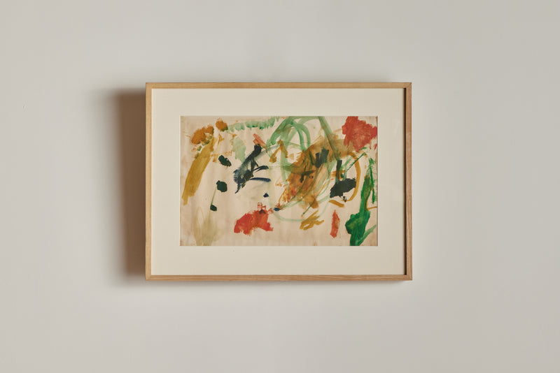 Abstract Watercolor Painting