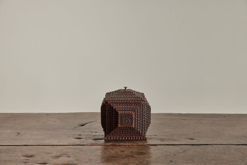 Square Tramp Art Box