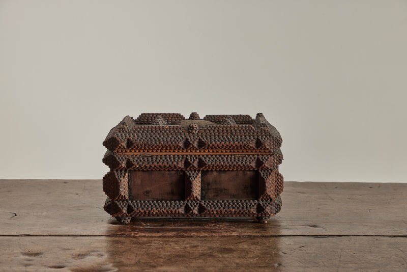 Large Tramp Art Box