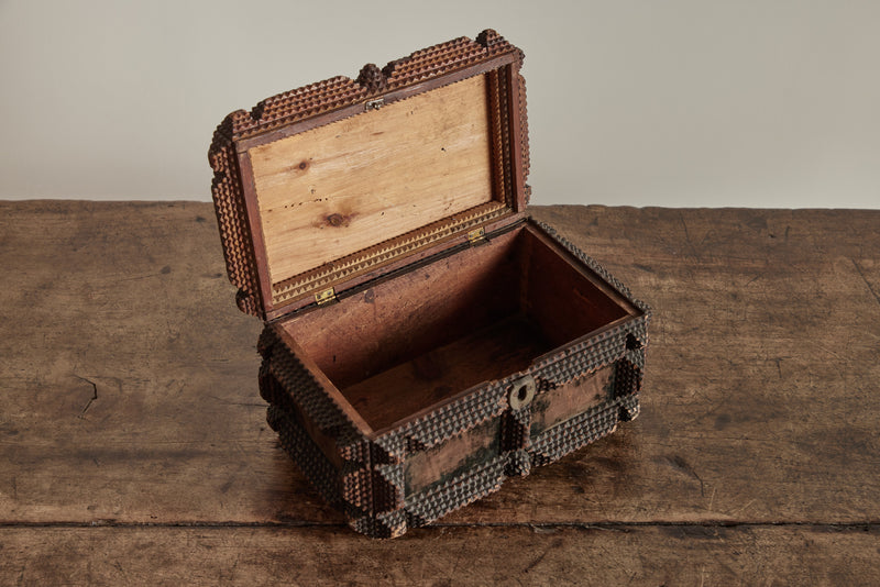 Large Tramp Art Box