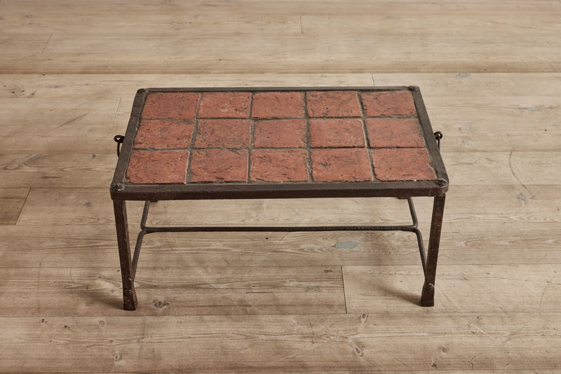 Spanish Iron & Tile Coffee Table