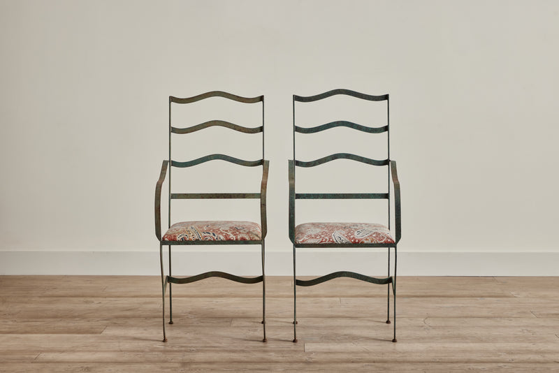 Art Deco Metal Chairs