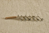 Italian Pewter Knife Rests, Set of 6