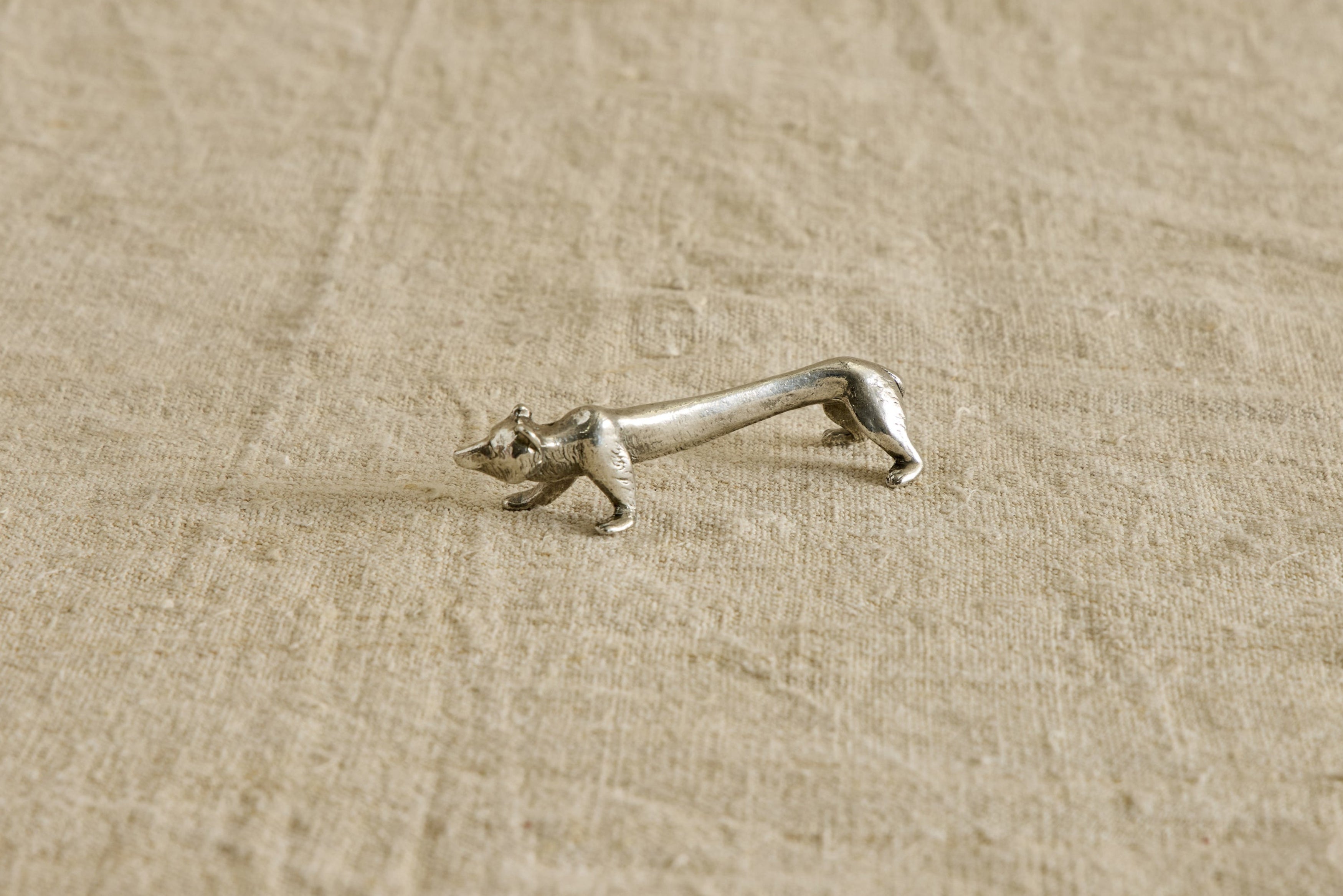 Italian Pewter Knife Rests, Set of 6