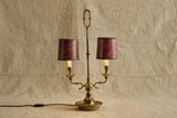 French Brass Bouillotte Lamp No. 2