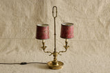 French Brass Bouillotte Lamp No. 2