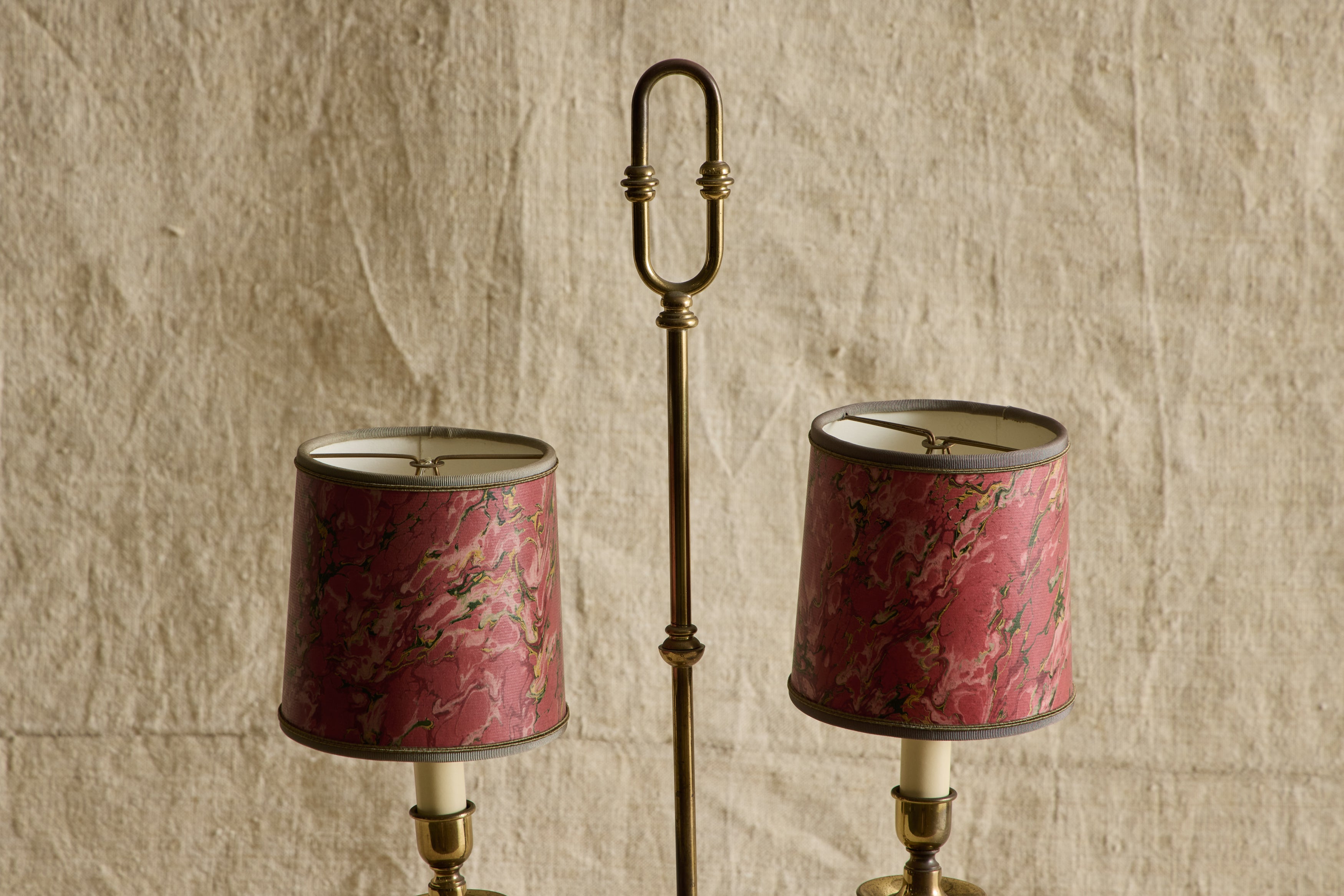 French Brass Bouillotte Lamp No. 2