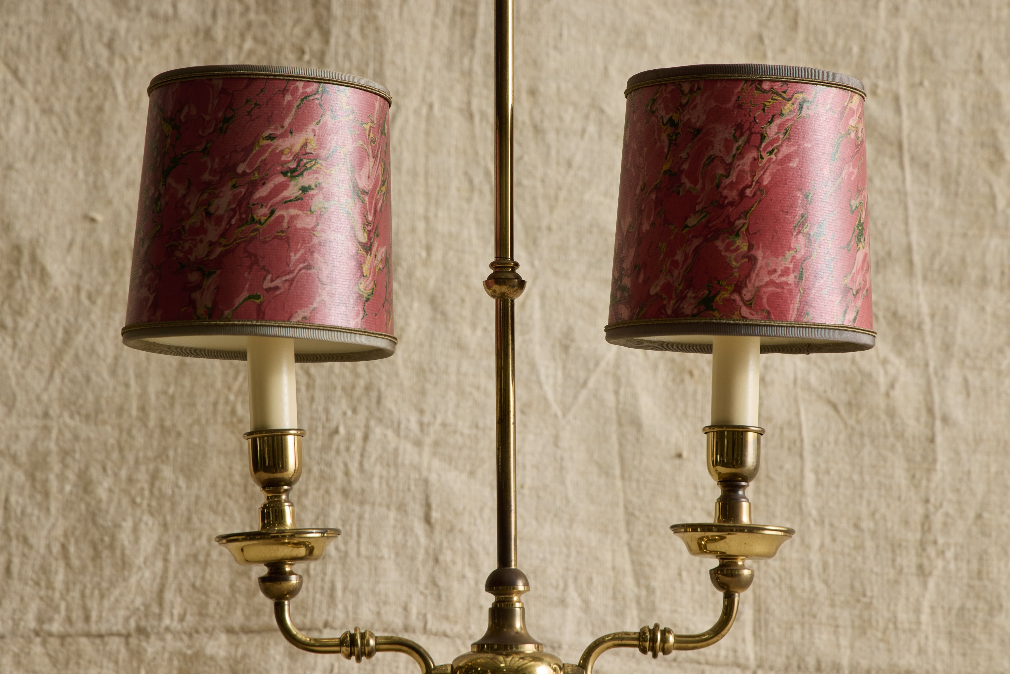 French Brass Bouillotte Lamp No. 2