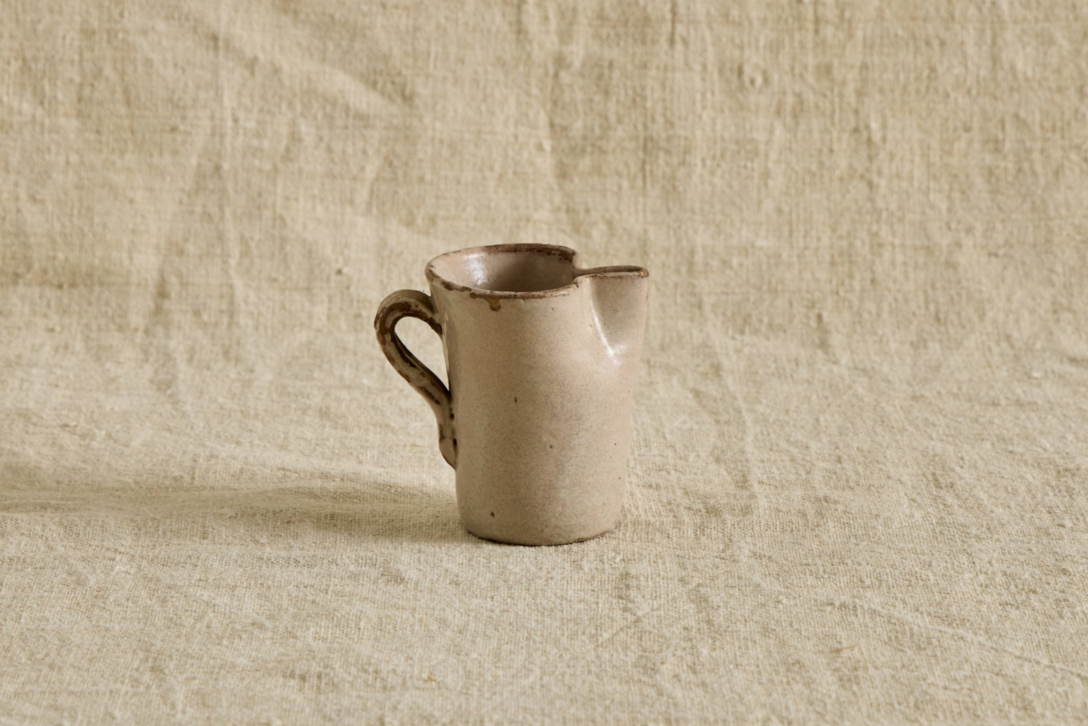Mini French Stoneware Pitcher