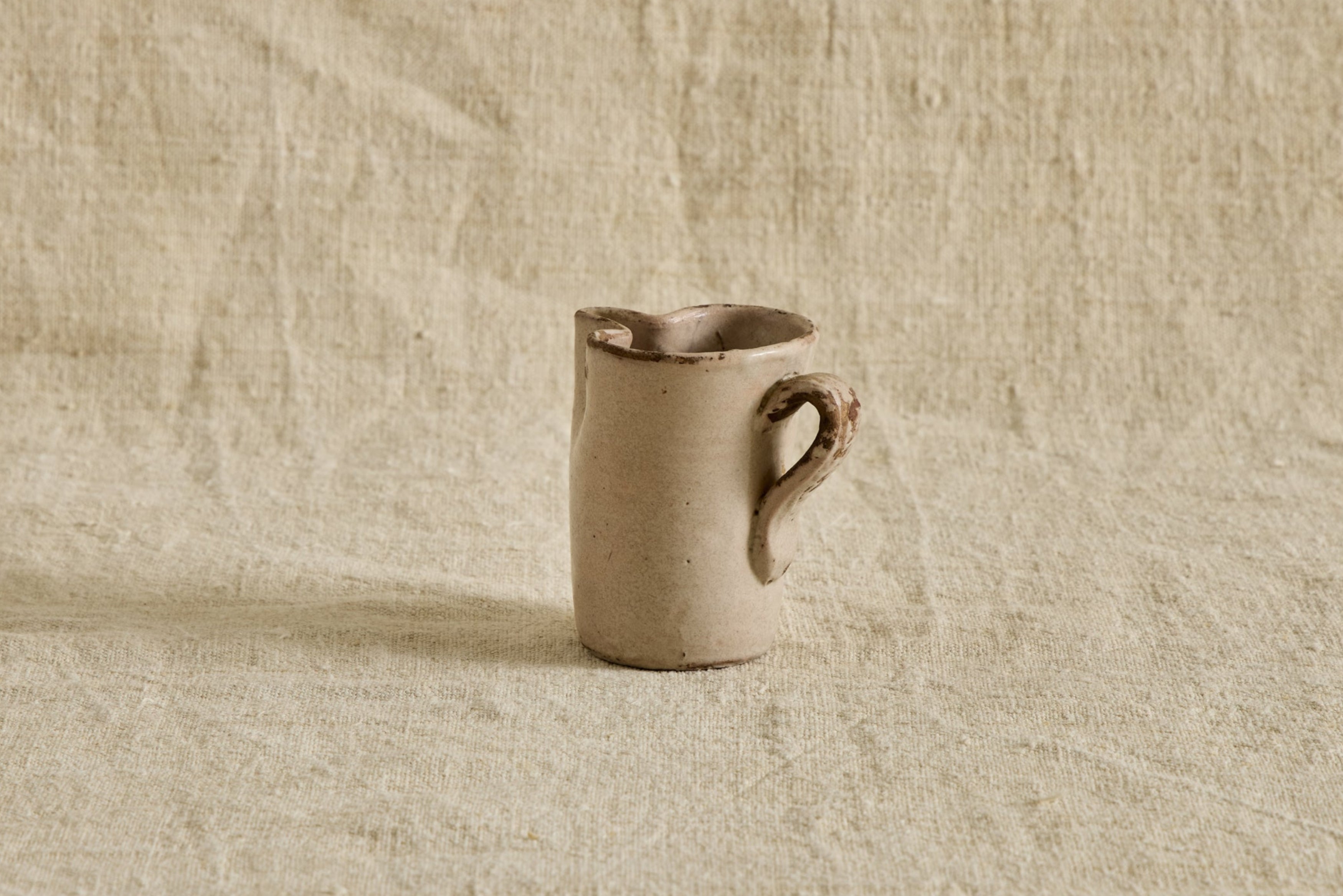 Mini French Stoneware Pitcher