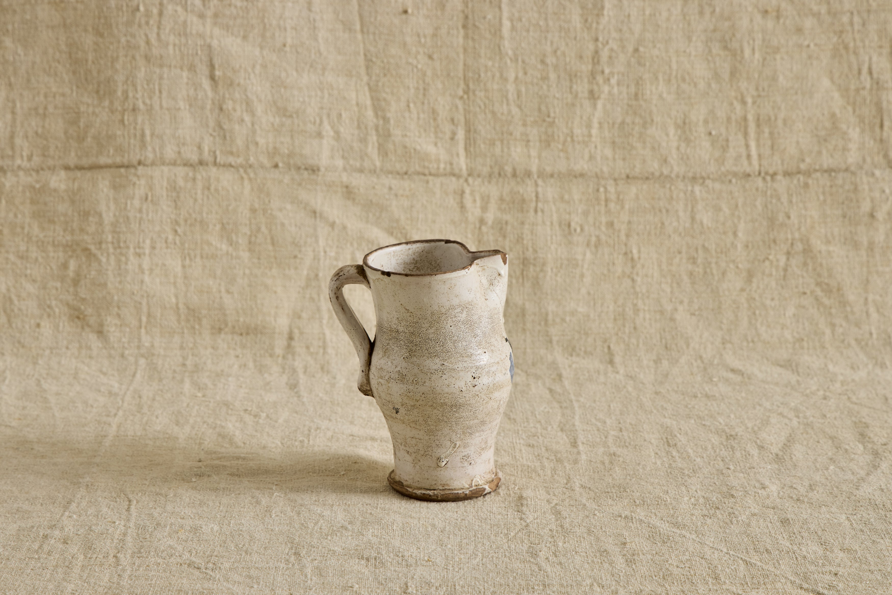 French Stoneware Pitcher